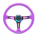 Automobile universal high end ABS material anti slip steering wheel racing drift steering