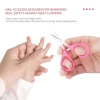 Baby Nail Scissors Multifunctional Anti Rust Durable Baby Safety Scissors