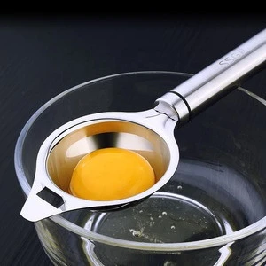 Baker Tool Stainless Steel Egg Sieve Dividers Egg Yolk White Separator