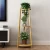 Import Balcony shelf multilayer indoor special price save space flowerpot shelf floor green tree solid wood living room shelf from China