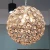 Import Ball Pendant Light Home Decoration Pendant Lights Gold Or Chrome Luxury Fancy Modern Crystal Chandelier Lighting from China