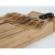 Import Bamboo knife block knife holder fit for 12 knives and one sharpener from China