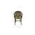 Import bamboo look french rattan bistro chair from China