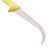 Import Banana Knife Sharp Curved Blade Yellow PP Handle from China