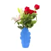 Banana-Shaped Silicone Vase Drop-Resistant and Soft Glue Table Vase Decorative Dried Flower Pot