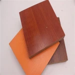 Bangladesh price hardboard of melamine paper mdf board