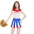 Import Bar Costumes New Football Baby Clothing Womens Group Combination Suit Sexy Cheerleading Costumes from China