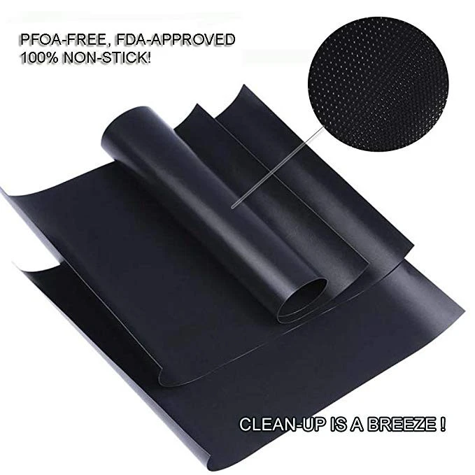 Barbecue Grilling Accessories Heavy Duty BBQ Grill Mats Nonstick Oven Liner Easy to Clean Grill Mat