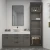 Import Basin Cabinet Bathroom PVC Bathroom Cabinets Set Wall Mounted Tall Cabinet Bathroom from China