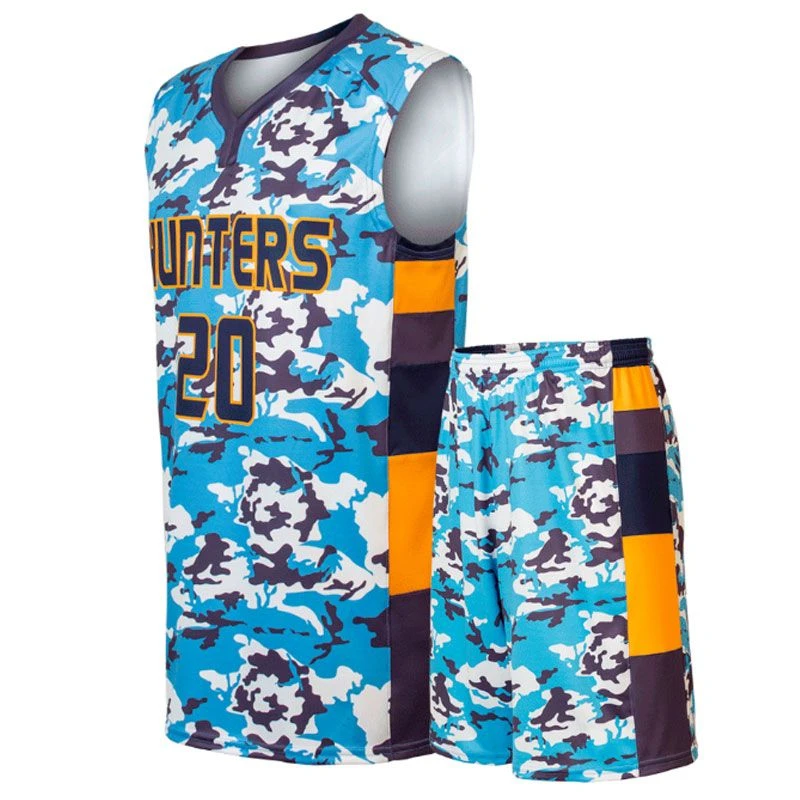Basketball Uniform In Customized Printing And Design