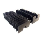 bellow cover rubber dust cover CNC Machine guard shield