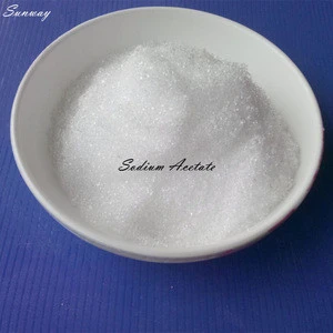 Best quality Trihydrate/Anhydrous Sodium Acetate Acetic acid sodium salt Price food grade