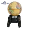 Best selling Educational toys 10.6cm Solar Energy Storage rotating Globe With Launch pad design