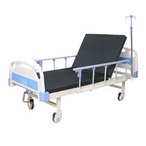 Best Selling One function manual flat medical hospital bed hospital patient bed