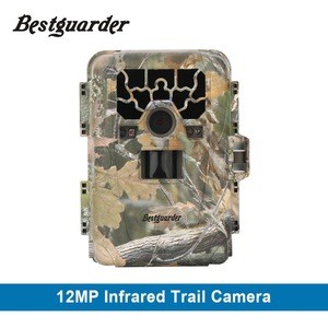 Bestguarder 12MP HD 1080P IR Hunting Game Trail Scouting Camera Wildlife Camera IP66