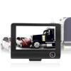 BH021 car dash cam dvr 4 inch Ips screen three lens  Full HD 1080p   car black box