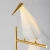 bird shaped contemporary floor lamp white thousand paper crane lights for Living room and study