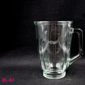 BL-61 Good quality blender glass jar Frascos de vidrio, Glass 1.25L Juicer jar for Oster Blender