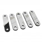 black adhesive 9448A backed rubber strips anti slip round dot rubber bumper feet