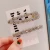 Import Bling Bling Crystal Rhinestone Duckbill  Hairclips Shiny Simple Geometric Diamond Hairgrips  Hairpins from China