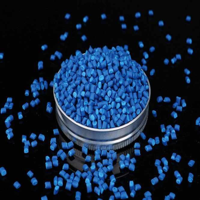 Blue Matte Plastic Color Masterbatch