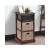 Import Boutique Style Three Drawers Nightstand basket stand Bedside Table from China