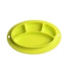 BPA Free Silicone Children Baby Dish Plates Cute Design Dinner Plate Tableware
