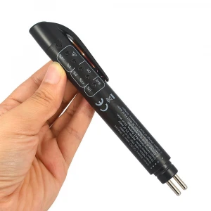 Brake Fluid Liquid Tester Pen With 5 LED Car Auto Vehicle Tools