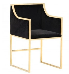brass gold velvet dining chair for events wedding