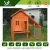 Import Brown Color Large Run Wooden Rabbit Hutch With Ramp from China