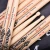 Import Bulk Custom Drumsticks Wood Tip Straight American Hickory Drum Sticks 5A from China