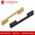 Cabinet Hardware And Knobs Kitchen Drawer Pulls Knurled Handles T Bar Gold Aluminum Alloy Handle