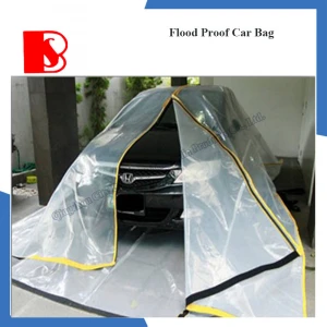 car flood protection bag, heated seal car cover