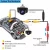 Car Rear View Camera High Definition Auto Parking Reverse Vehicle Backup Camera with 480TV lines 170 Degree Viewing Angle