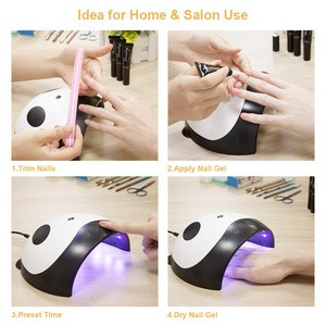 Carton Design Panada uv led nail dryer for nail salon 36watt gel polish nail lamp FD-201