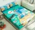 Import Cartoon Dinosaur Fitted Sheet Bedsheets 100% Cotton Bedspread Twin for Children from China
