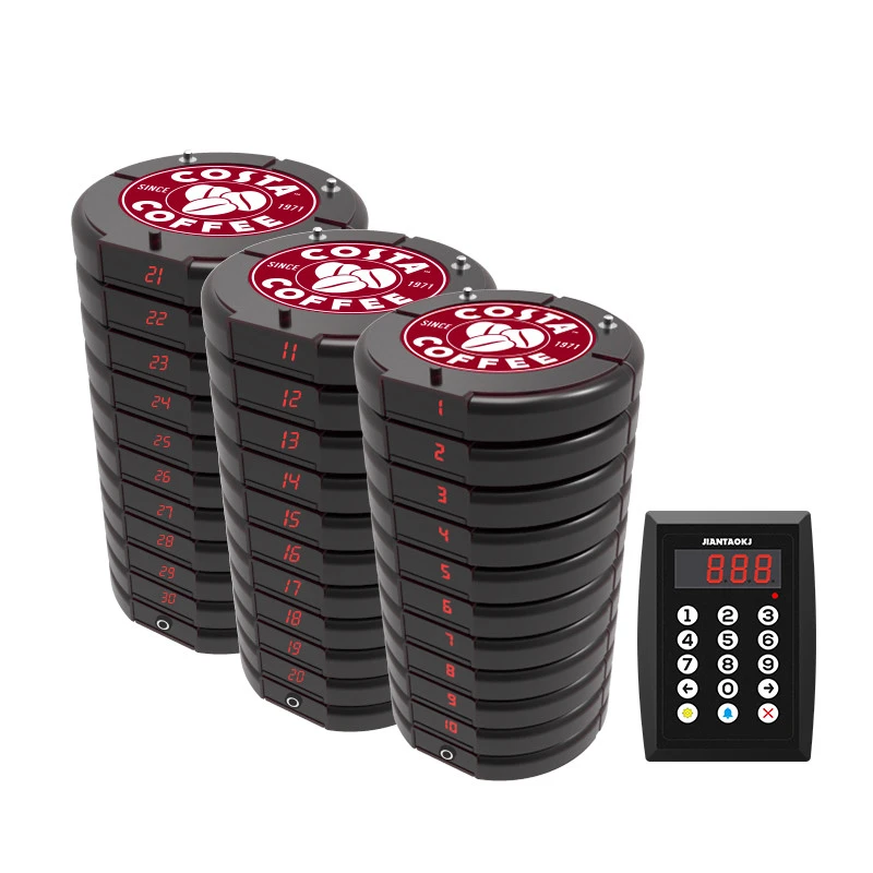 Casino restaurant fast food pager