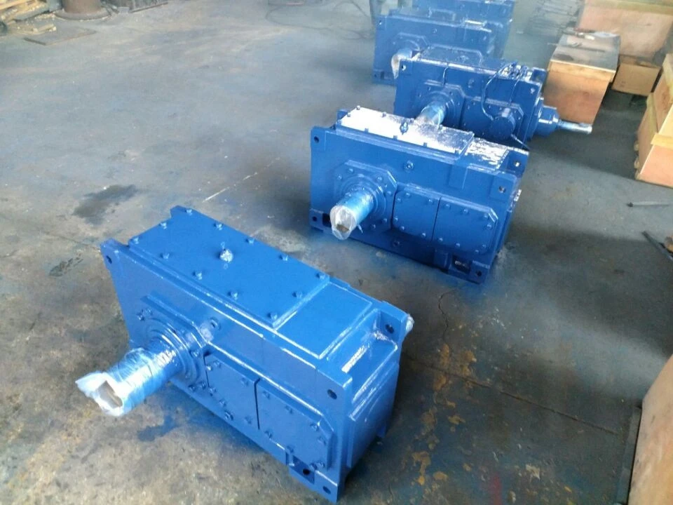 casting large size cast iron speed helical  gear reducer gearbox