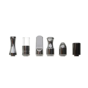 Ccell Flat Plastic Mouthpiece for Thc with Plastic Cartridge Bases