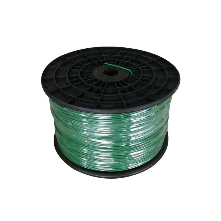 CE RoHS Green 2.7mm 3.4mm Metal Mesh Electric Boundary Perimeter Wire Begrenzungskabel For Robots Lawn Mower