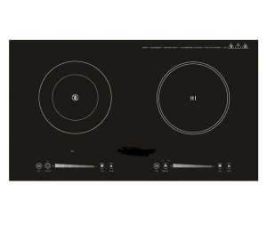 CE/CB certificated 3600W double induction cooktop electric touch control cooker SE36D3C