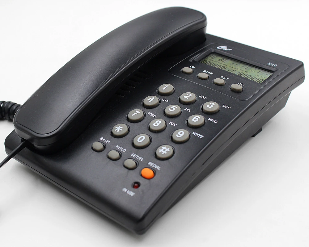 CFH FSK DTMF corded phone caller id telephone