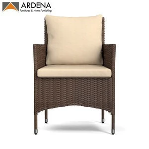 Cheap Ardena patio 6 rattan chair dining set outdoor furniture for hotel or resort villa leisure