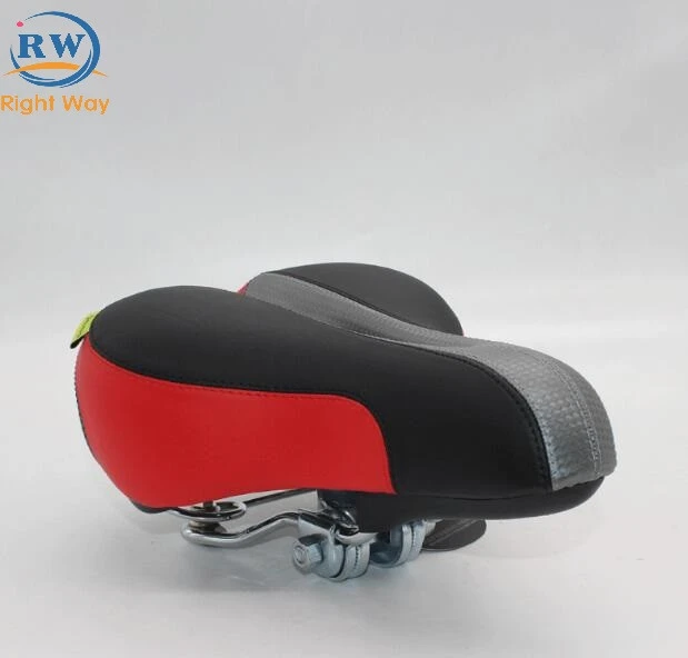 Cheap bicycle parts bicycle saddles soft bike seat leather bicycle saddle