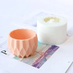 Cheap Flower Pot Silicone Molds Custom Silicone Planter Molds Coaster Silicone Mold For Resin