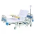 Import Cheap medical equipment folding handrail manual hospital bed with dining table from China