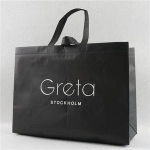 Cheap plain promotional tote non woven bag with logo printing