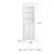 Import Cheap Price  Bathroom Furniture Tall Bathroom Corner Cabinet with Storage from China