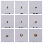 Cheap price fashion jewelry accessories 3*5mm round silicone shape stopper beads