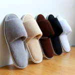 Cheap wholesale custom disposable indoor bathroom spa slipper EVA hotel slipper